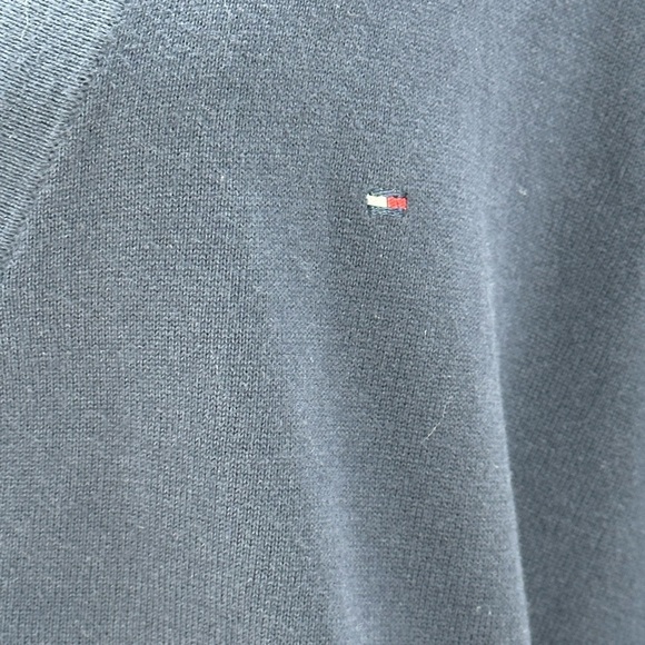 Tommy Hilfiger Long Sleeve Magnetic Closure Cardigan Sweater - Navy Blue - XL - Picture 5 of 11